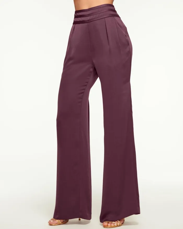 Women Joss Wide Leg Pant Ivory Ramy Brook Pants Women Joss Wide Leg Pant Ivory Ramy Brook Pants