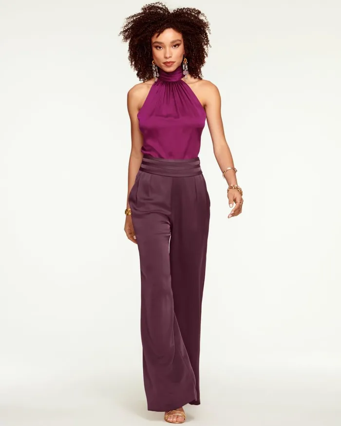 Women Joss Wide Leg Pant Ivory Ramy Brook Pants Women Joss Wide Leg Pant Ivory Ramy Brook Pants