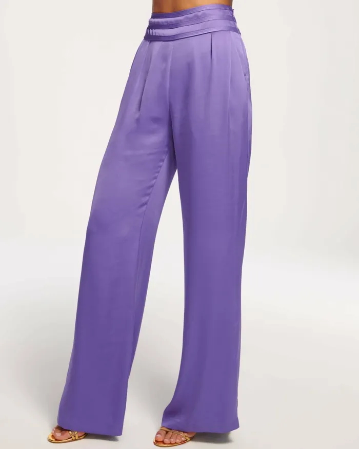 Women Joss Wide Leg Pant Ivory Ramy Brook Pants Women Joss Wide Leg Pant Ivory Ramy Brook Pants