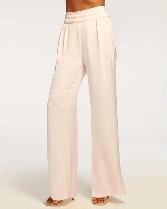 Women Joss Wide Leg Pant Ivory Ramy Brook Pants Women Joss Wide Leg Pant Ivory Ramy Brook Pants