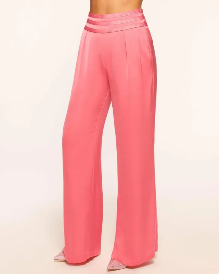Women Joss Wide Leg Pant Ivory Ramy Brook Pants Women Joss Wide Leg Pant Ivory Ramy Brook Pants