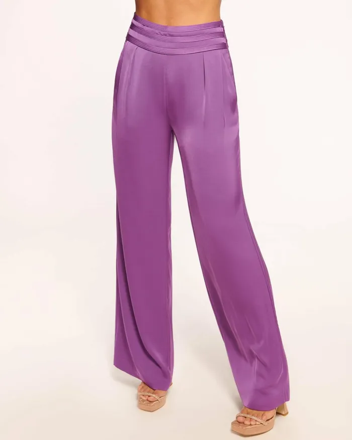 Women Joss Wide Leg Pant Ivory Ramy Brook Pants Women Joss Wide Leg Pant Ivory Ramy Brook Pants