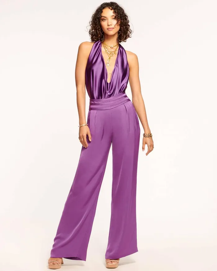 Women Joss Wide Leg Pant Ivory Ramy Brook Pants Women Joss Wide Leg Pant Ivory Ramy Brook Pants