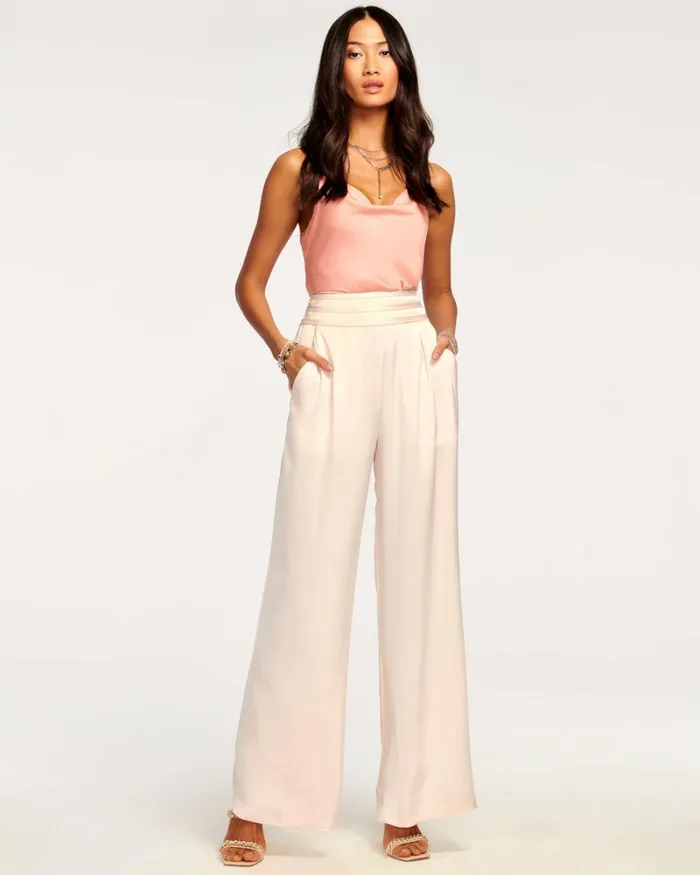 Women Joss Wide Leg Pant Ivory Ramy Brook Pants Women Joss Wide Leg Pant Ivory Ramy Brook Pants