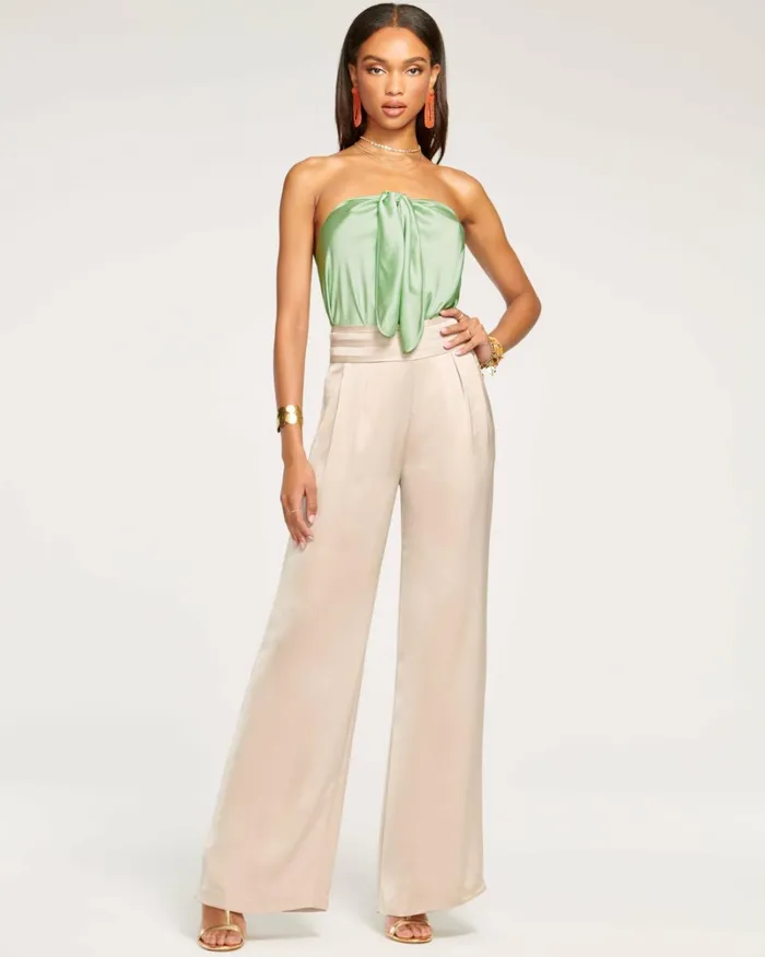 Women Joss Wide Leg Pant Ivory Ramy Brook Pants Women Joss Wide Leg Pant Ivory Ramy Brook Pants
