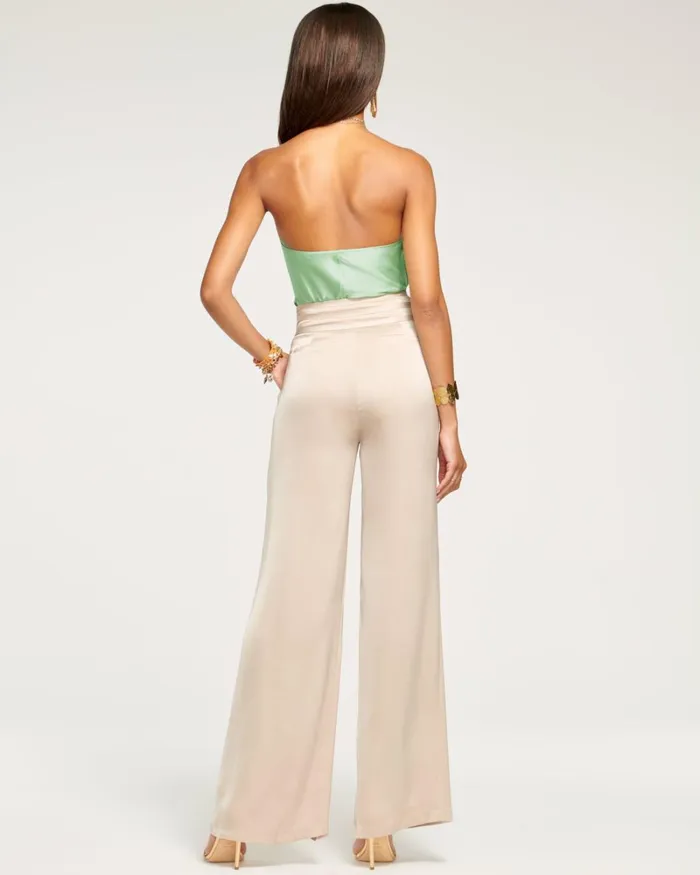 Women Joss Wide Leg Pant Ivory Ramy Brook Pants Women Joss Wide Leg Pant Ivory Ramy Brook Pants