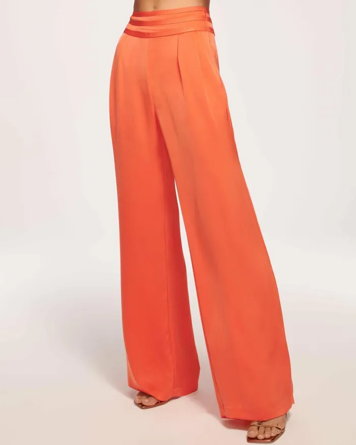 Women Joss Wide Leg Pant Ivory Ramy Brook Pants Women Joss Wide Leg Pant Ivory Ramy Brook Pants