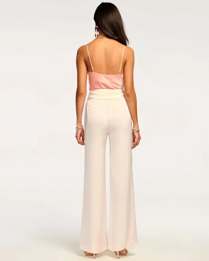 Women Joss Wide Leg Pant Ivory Ramy Brook Pants Women Joss Wide Leg Pant Ivory Ramy Brook Pants
