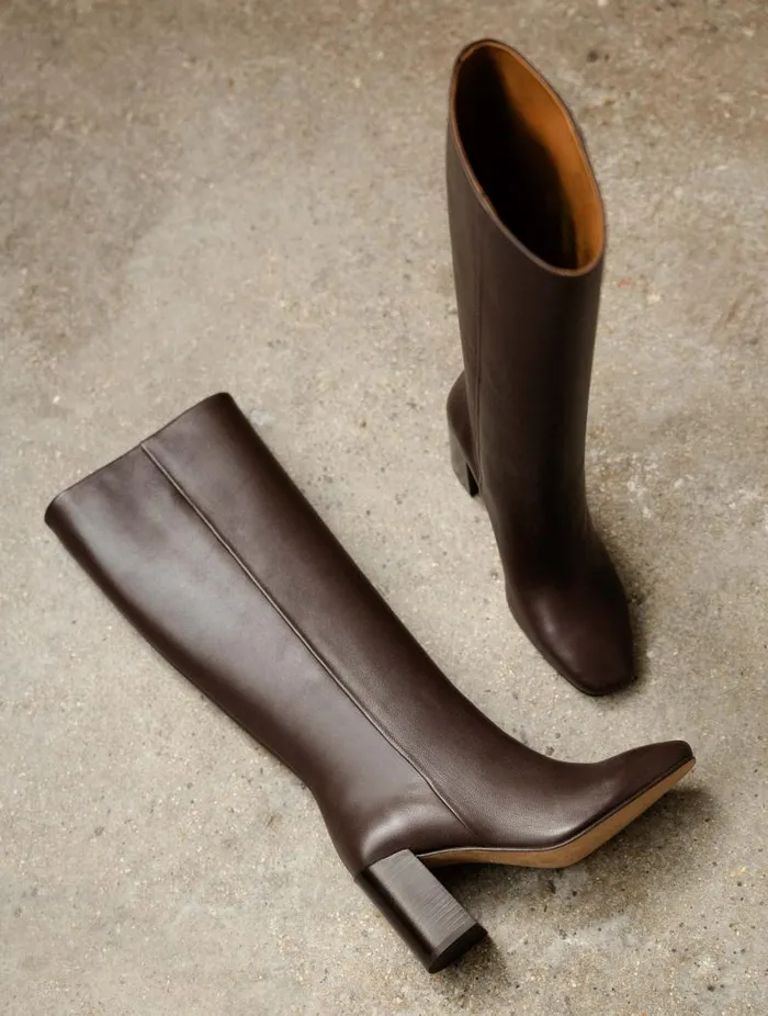 Women Knee High Boots Bobbies Hisa Ristretto