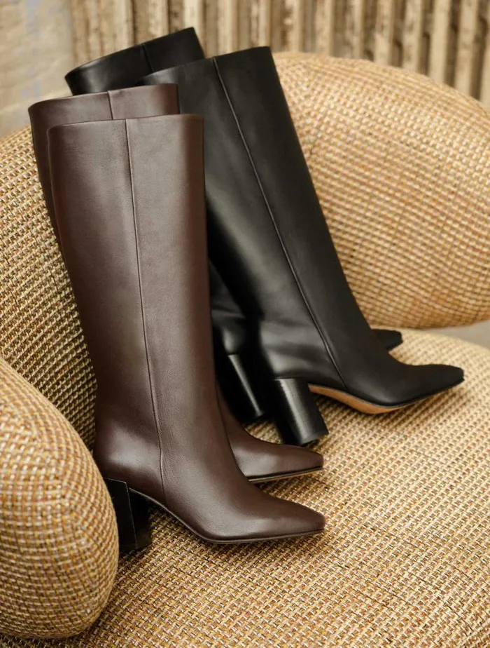 Women Knee High Boots Bobbies Hisa Ristretto