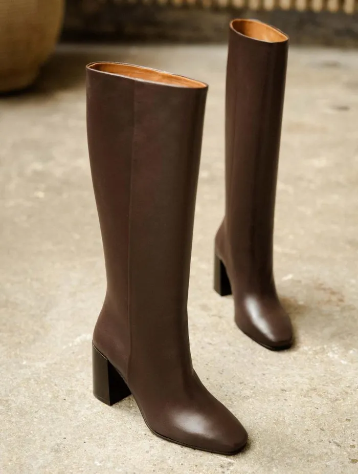 Women Knee High Boots Bobbies Hisa Ristretto