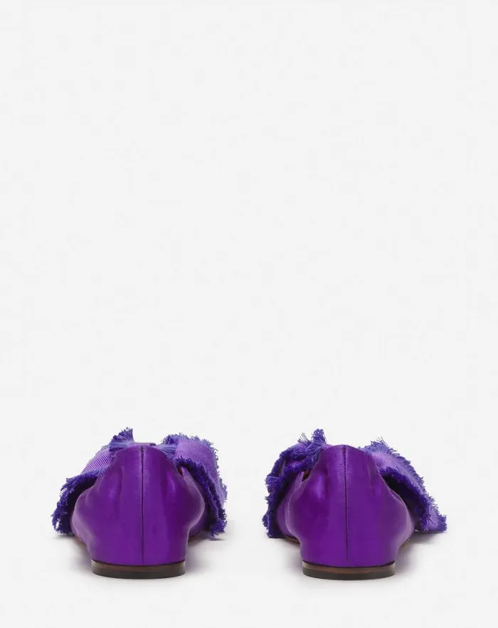 Women Lanvin Ballerinas Ballerina Flat With A Satin Bow Anemone Women Lanvin Ballerinas Ballerina Flat With A Satin Bow Anemone