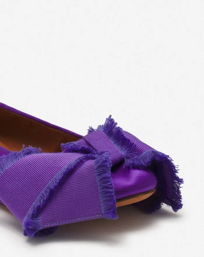 Women Lanvin Ballerinas Ballerina Flat With A Satin Bow Anemone Women Lanvin Ballerinas Ballerina Flat With A Satin Bow Anemone