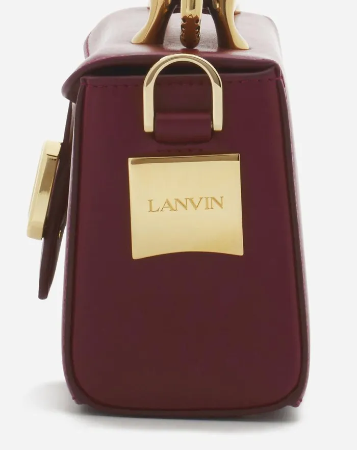 Women Lanvin Mini Bags and Clutches Nano Pencil Cat Leather Bag Turkish Red Women Lanvin Mini Bags and Clutches Nano Pencil Cat Leather Bag Turkish Red