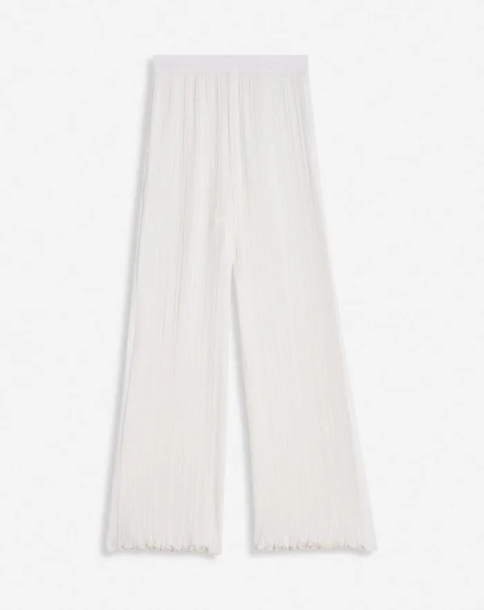 Women Lanvin Pants Pleated Pants Off White