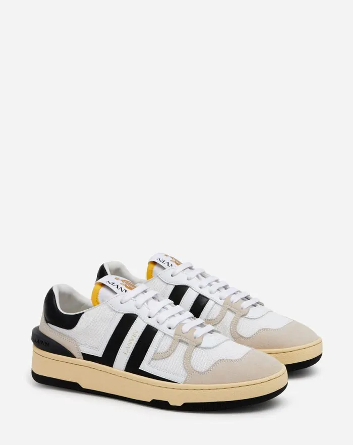 Women Lanvin Sneakers Clay Mesh Sneakers Whiteblack Women Lanvin Sneakers Clay Mesh Sneakers Whiteblack