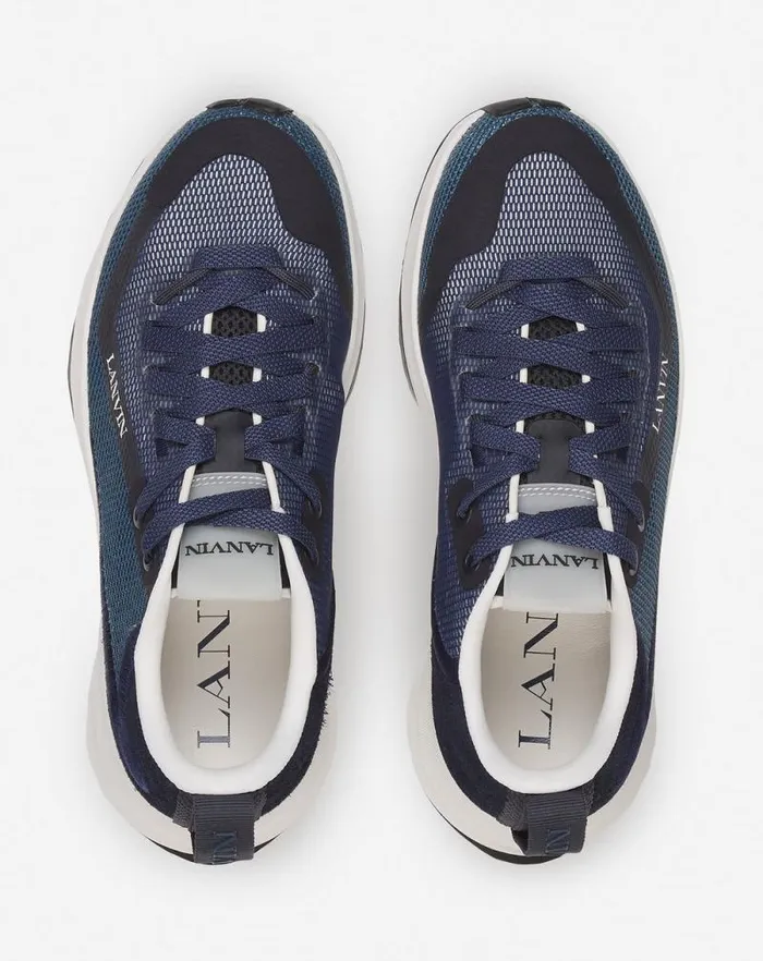 Women Lanvin Sneakers Li Mesh Sneakers Petrolecru Women Lanvin Sneakers Li Mesh Sneakers Petrolecru