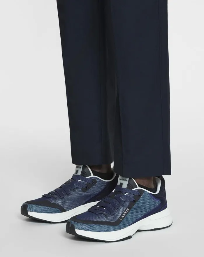 Women Lanvin Sneakers Li Mesh Sneakers Petrolecru Women Lanvin Sneakers Li Mesh Sneakers Petrolecru