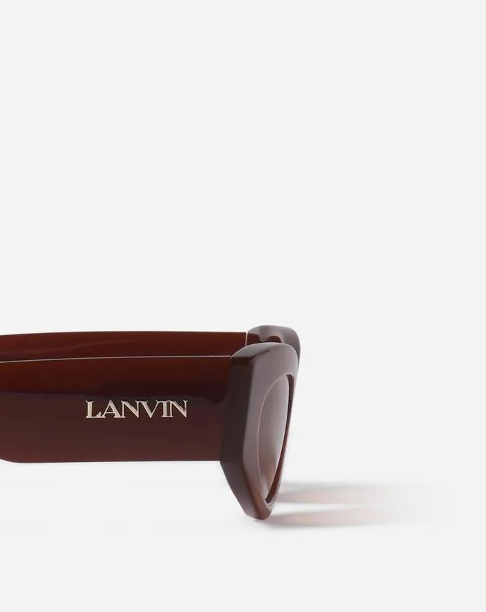 Women Lanvin Sunglasses Lanvin Logo Sunglasses Browncherry Women Lanvin Sunglasses Lanvin Logo Sunglasses Browncherry