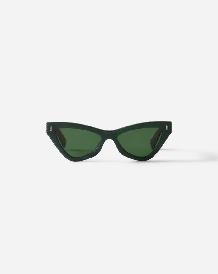 Women Lanvin Sunglasses Lunettes De Soleil Concerto Greenbrown