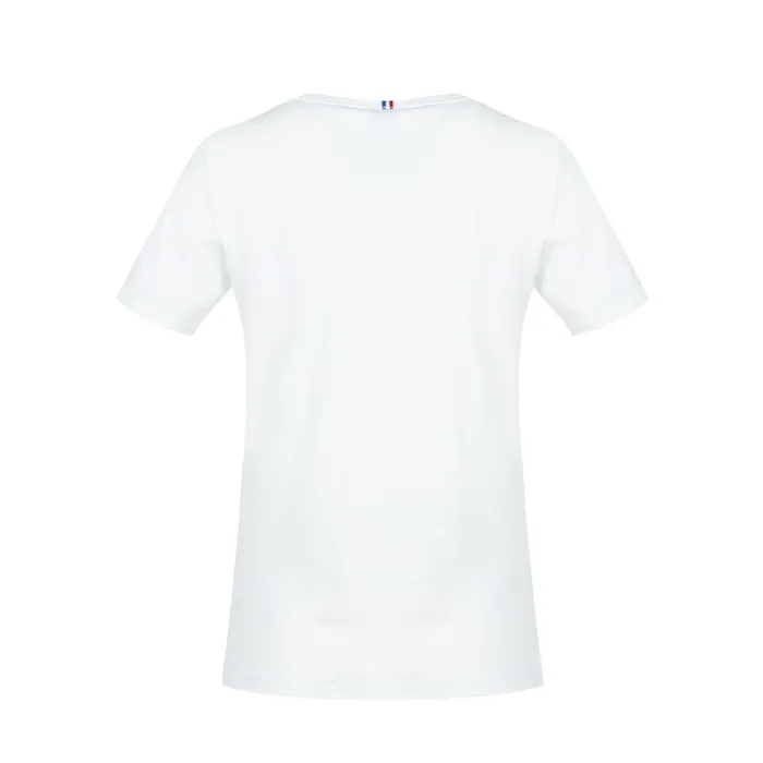 Women Le Coq Sportif Tshirts Polos Shirts And Tops Essentiels TShirt New Optical White Women Le Coq Sportif Tshirts Polos Shirts And Tops Essentiels TShirt New Optical White