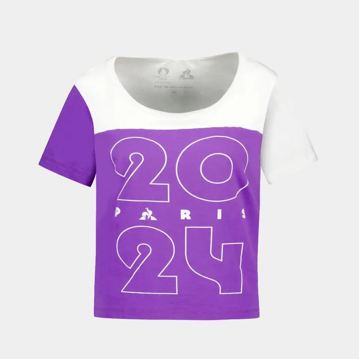 Women Le Coq Sportif Tshirts Polos Shirts And Tops Paris 2024 TShirt Women Le Coq Sportif Tshirts Polos Shirts And Tops Paris 2024 TShirt