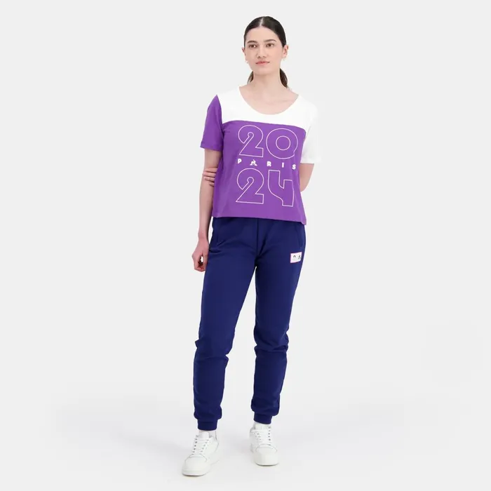 Women Le Coq Sportif Tshirts Polos Shirts And Tops Paris 2024 TShirt Women Le Coq Sportif Tshirts Polos Shirts And Tops Paris 2024 TShirt