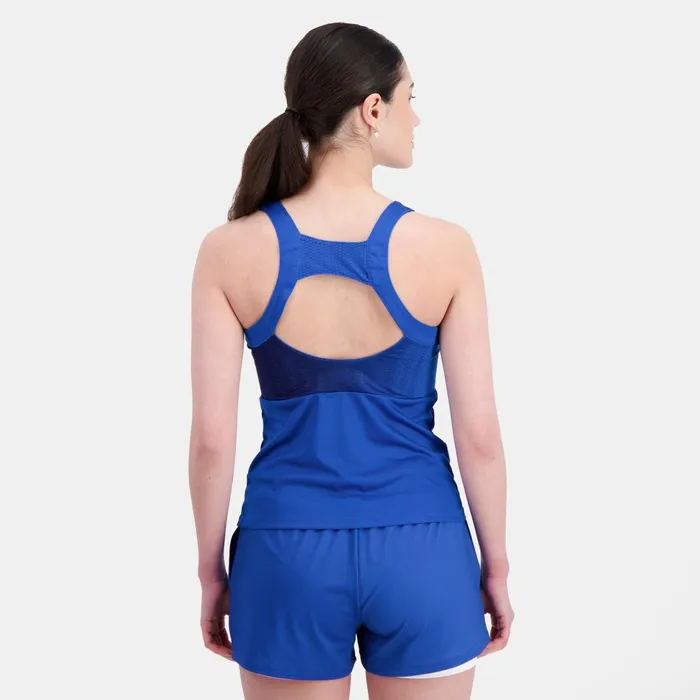 Women Le Coq Sportif Tshirts Polos Shirts And Tops Performance Tennis Tank Top Lapis Blue