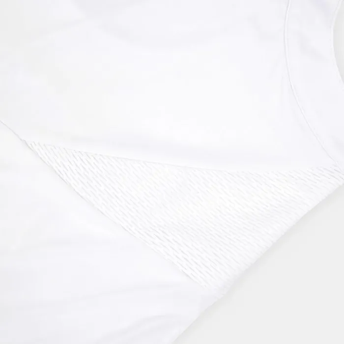 Women Le Coq Sportif Tshirts Polos Shirts And Tops Performance Tennis Tank Top New Optical White
