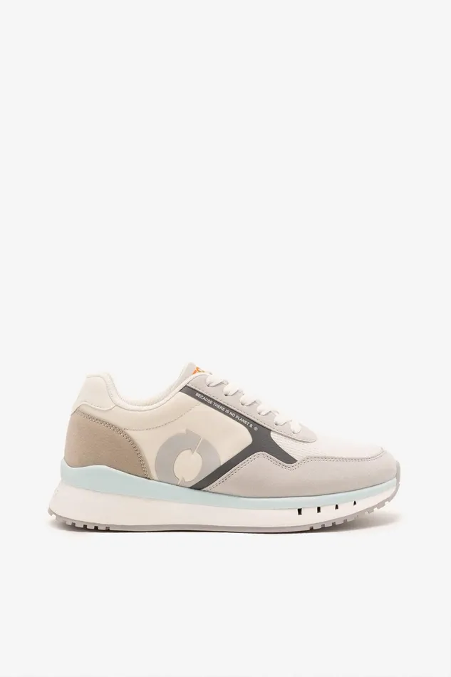 Women Light Grey Sicilia Trainers Ecoalf Sneakers
