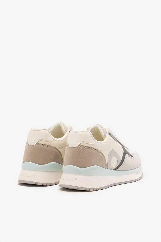 Women Light Grey Sicilia Trainers Ecoalf Sneakers