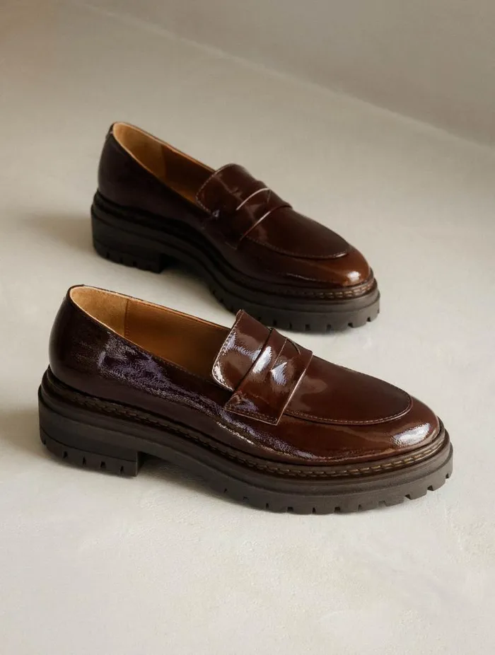 Women Loafers and Derbies Bobbies Amalia Ganache Women Loafers and Derbies Bobbies Amalia Ganache