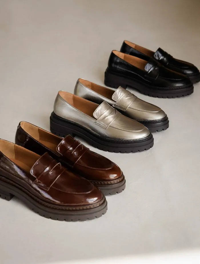 Women Loafers and Derbies Bobbies Amalia Ganache Women Loafers and Derbies Bobbies Amalia Ganache