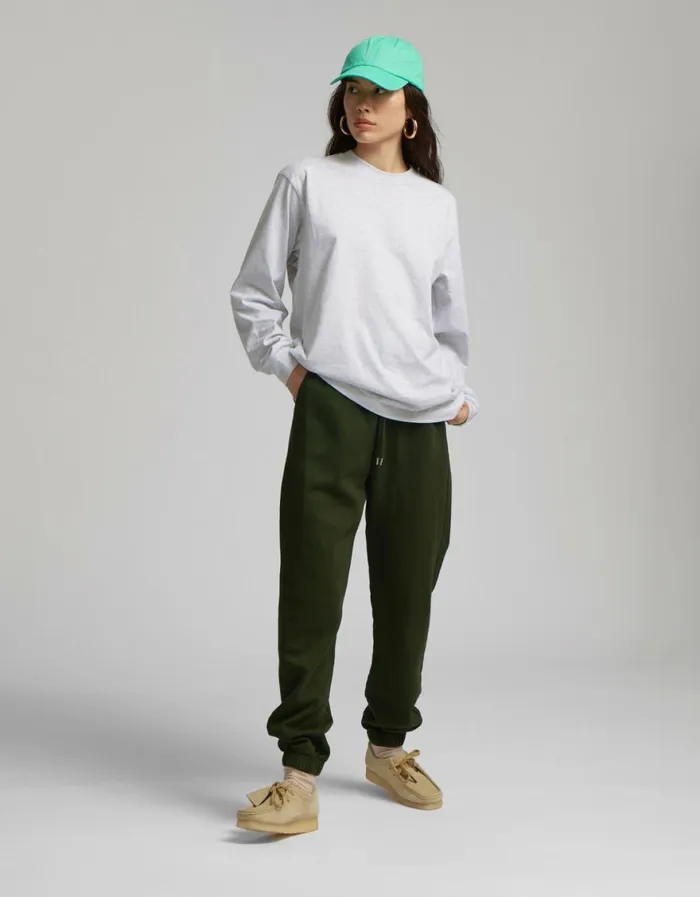 Women Long Sleeve Tops Colorful Standard Oversized Organic LS TShirt Polar Blue