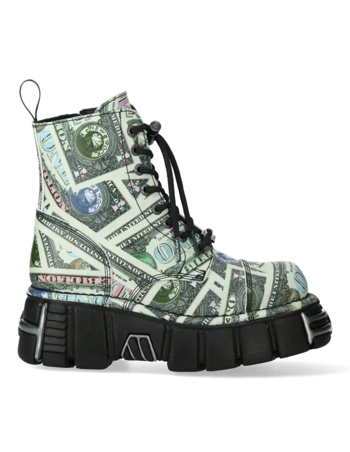 Women MMili083cctC15 New Rock Military Women MMili083cctC15 New Rock Military