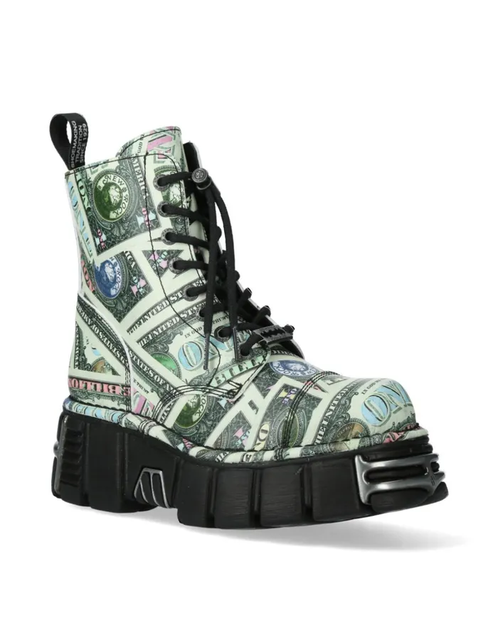 Women MMili083cctC15 New Rock Military Women MMili083cctC15 New Rock Military