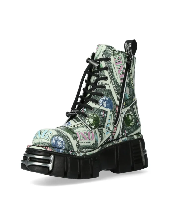 Women MMili083cctC15 New Rock Military Women MMili083cctC15 New Rock Military
