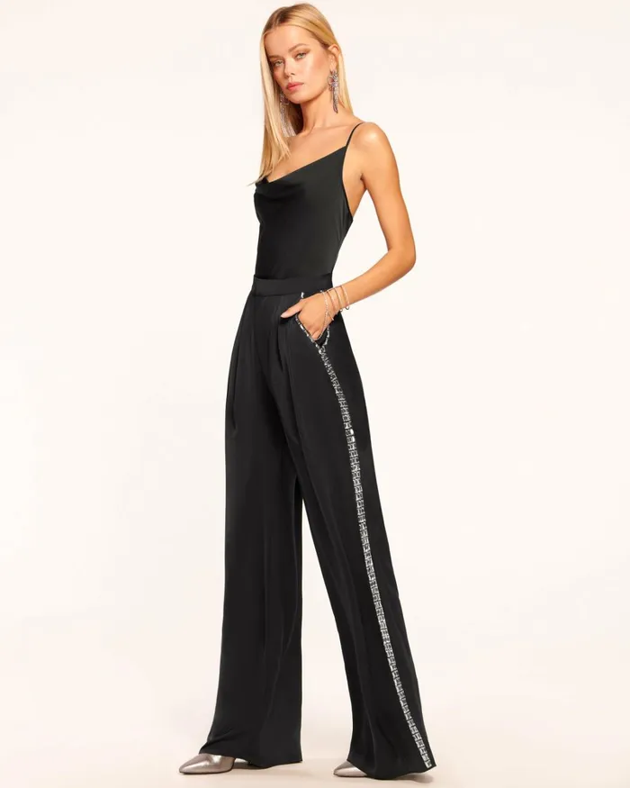 Women Madilynn Embellished Pant Black Ramy Brook Pants Women Madilynn Embellished Pant Black Ramy Brook Pants