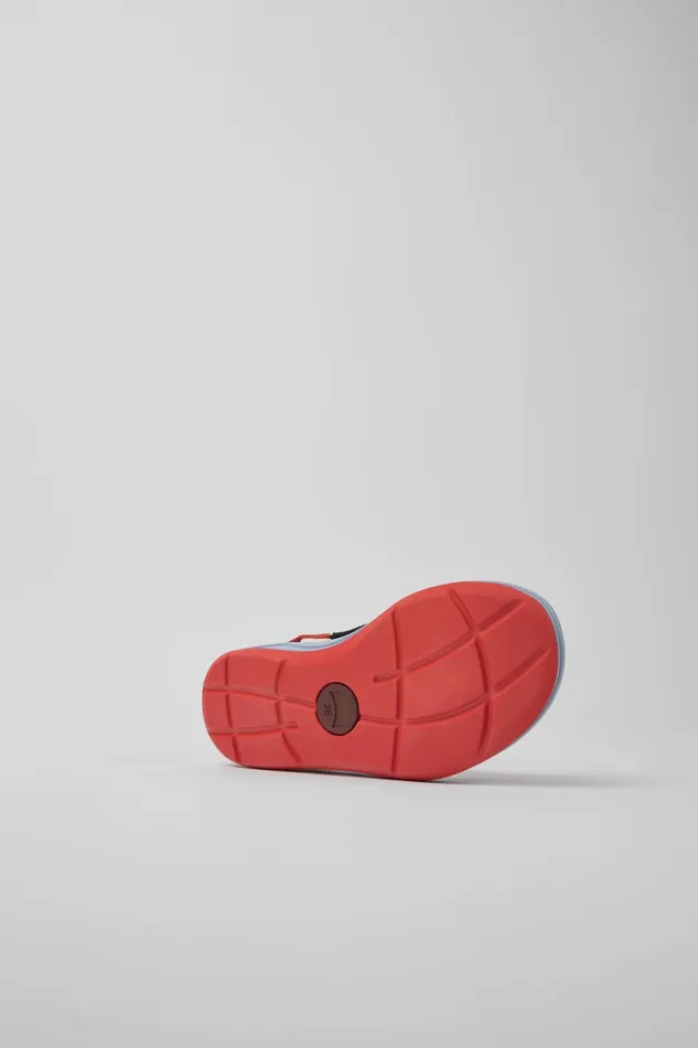Women Match Red White And Black Sandals Camper Flat Shoes Women Match Red White And Black Sandals Camper Flat Shoes