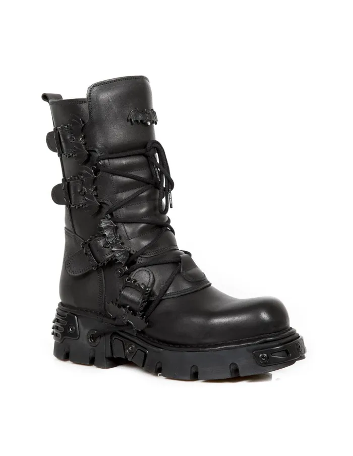 WomenMen Ankle Boot Metallic M1520C2 New Rock Boots WomenMen Ankle Boot Metallic M1520C2 New Rock Boots
