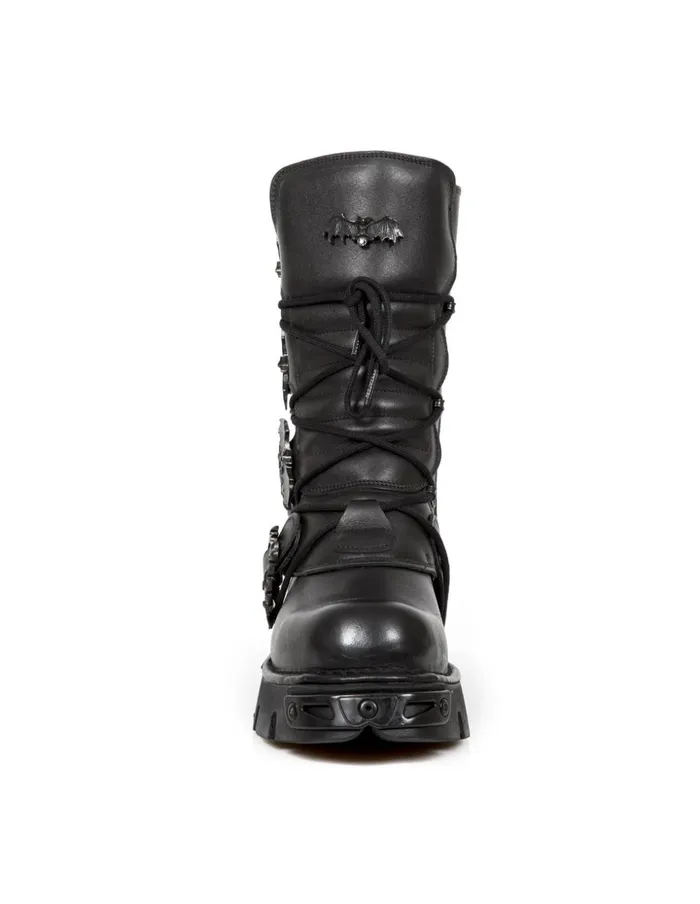 WomenMen Ankle Boot Metallic M1520C2 New Rock Boots WomenMen Ankle Boot Metallic M1520C2 New Rock Boots