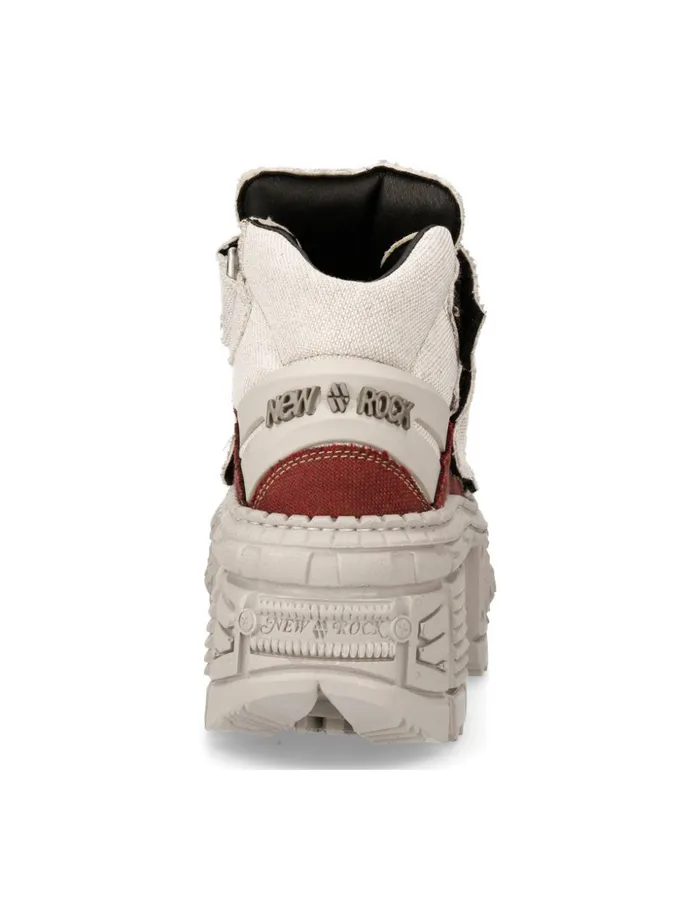 WomenMen Ankle Boot Tank MWall009V4 New Rock Booties WomenMen Ankle Boot Tank MWall009V4 New Rock Booties