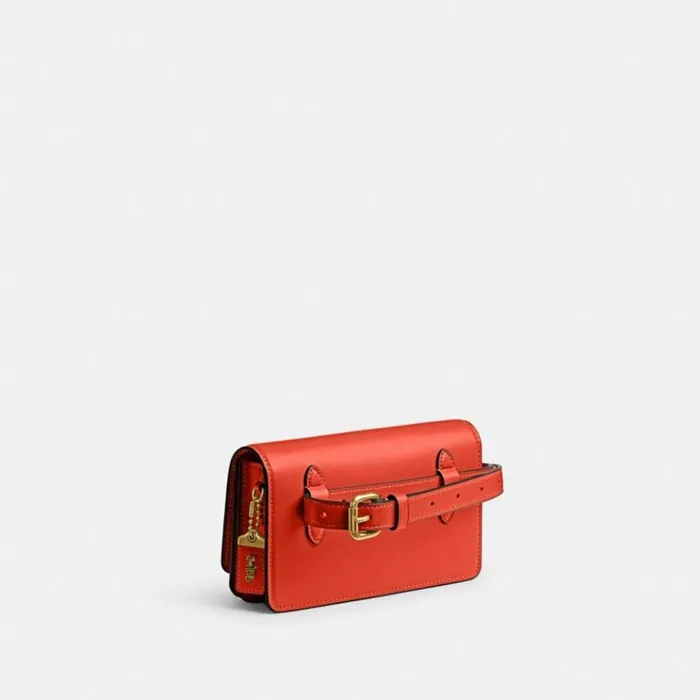 WomenMen Belt Bags Coach Bandit Belt Bag Brasssun Orange