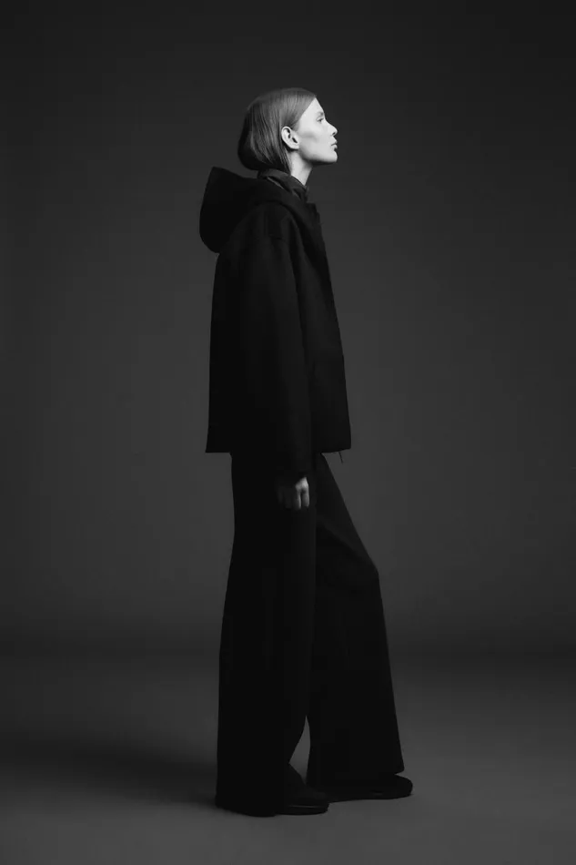 WomenMen Black Afrodita Jacket Ecoalf Onepointzero