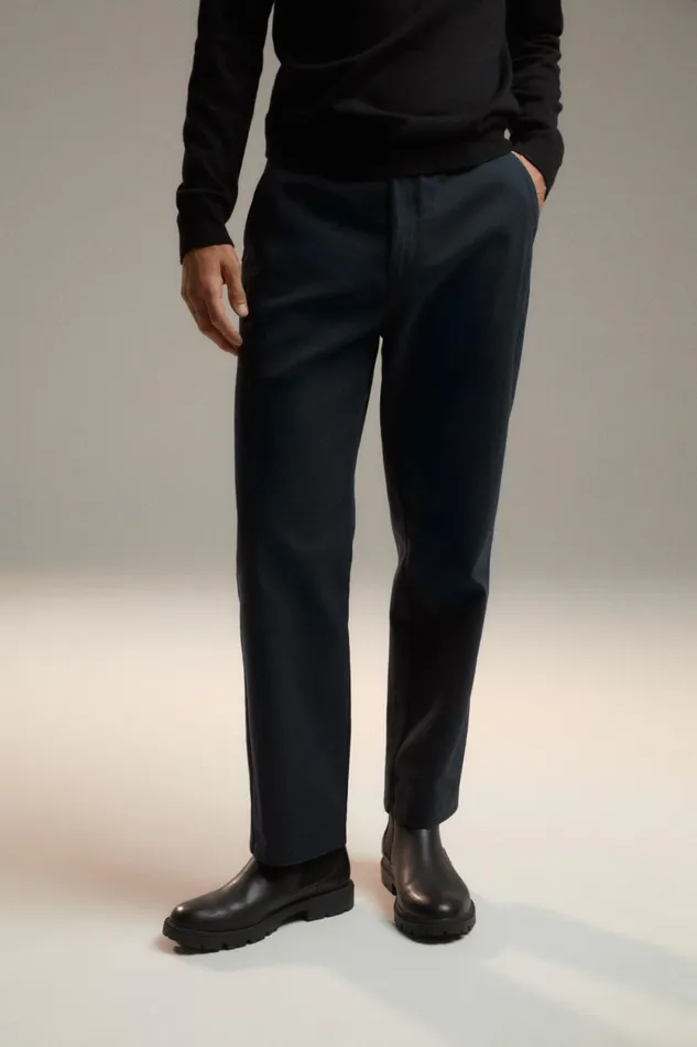 WomenMen Blue Navy Grek Pants Ecoalf Onepointzero