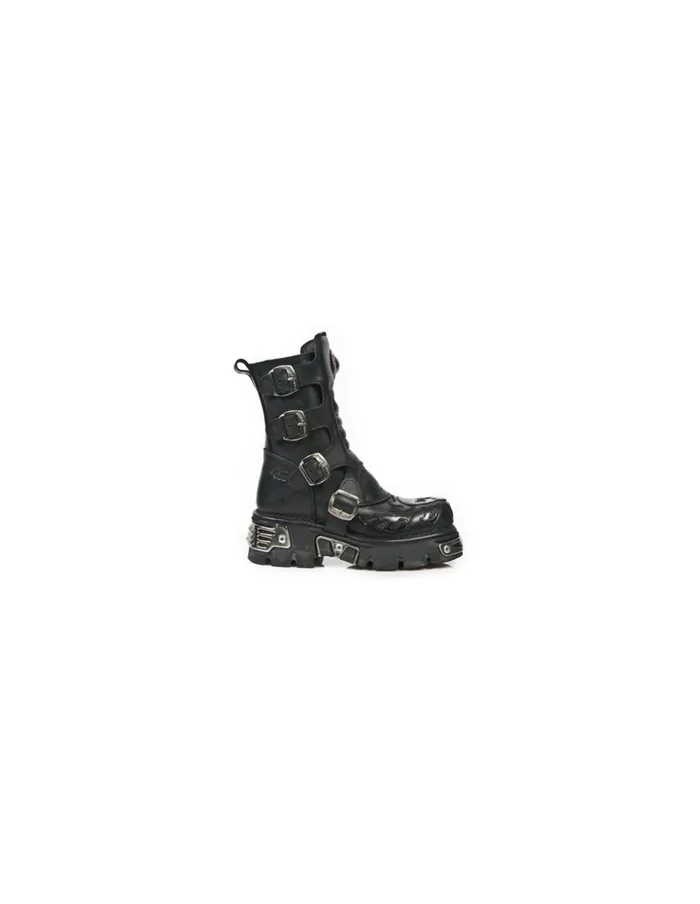 WomenMen Boot Comfort M1727C2 New Rock Boots