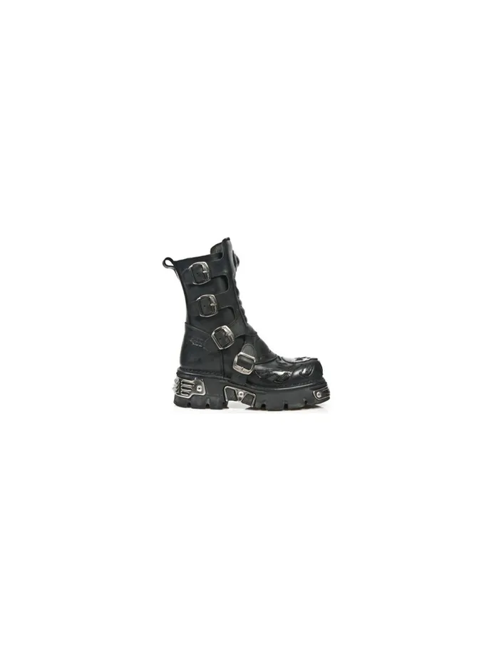 WomenMen Boot Comfort M1727C2 New Rock Boots WomenMen Boot Comfort M1727C2 New Rock Boots