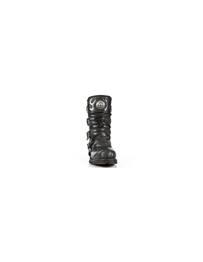 WomenMen Boot Metallic M107C1 New Rock Boots WomenMen Boot Metallic M107C1 New Rock Boots
