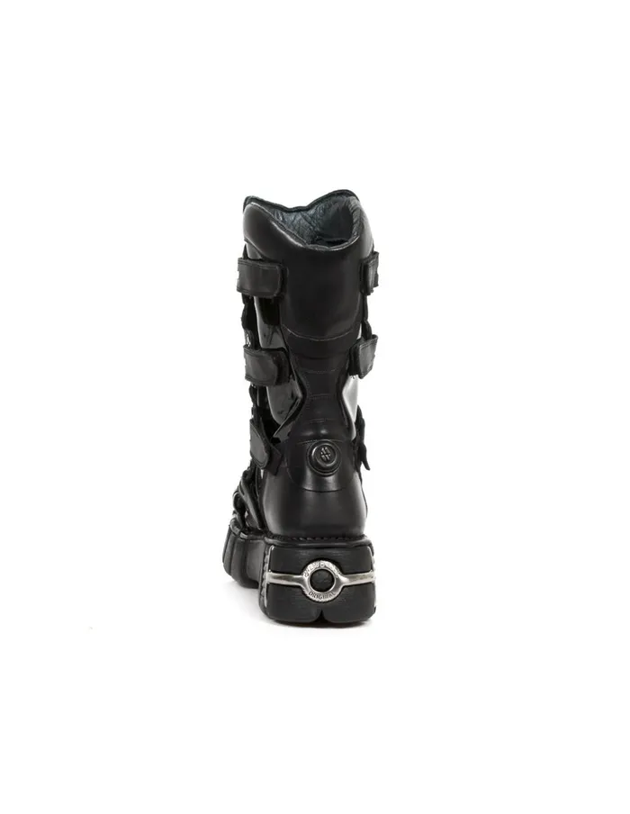 WomenMen Boot Metallic M189C2 New Rock Boots WomenMen Boot Metallic M189C2 New Rock Boots