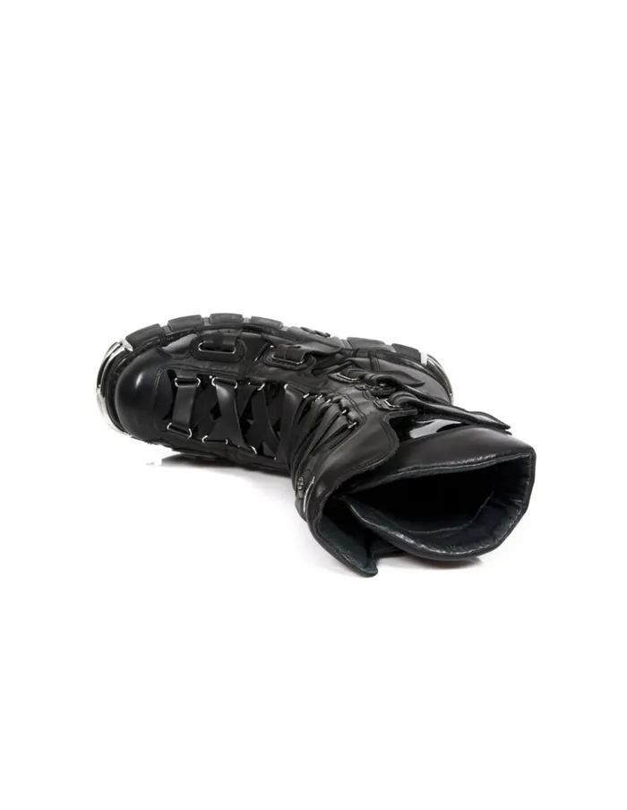 WomenMen Boot Metallic M189C2 New Rock Boots WomenMen Boot Metallic M189C2 New Rock Boots